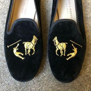 Stubbs & Wootton polo player velvet